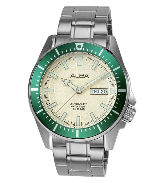 Mechanical Cream Men 44mm Watch Automatic AL4719X1