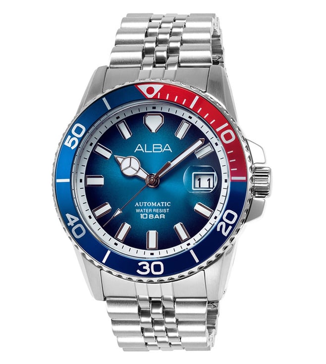 Mechanical Blue Men 42.5mm Watch Automatic AU4051X1
