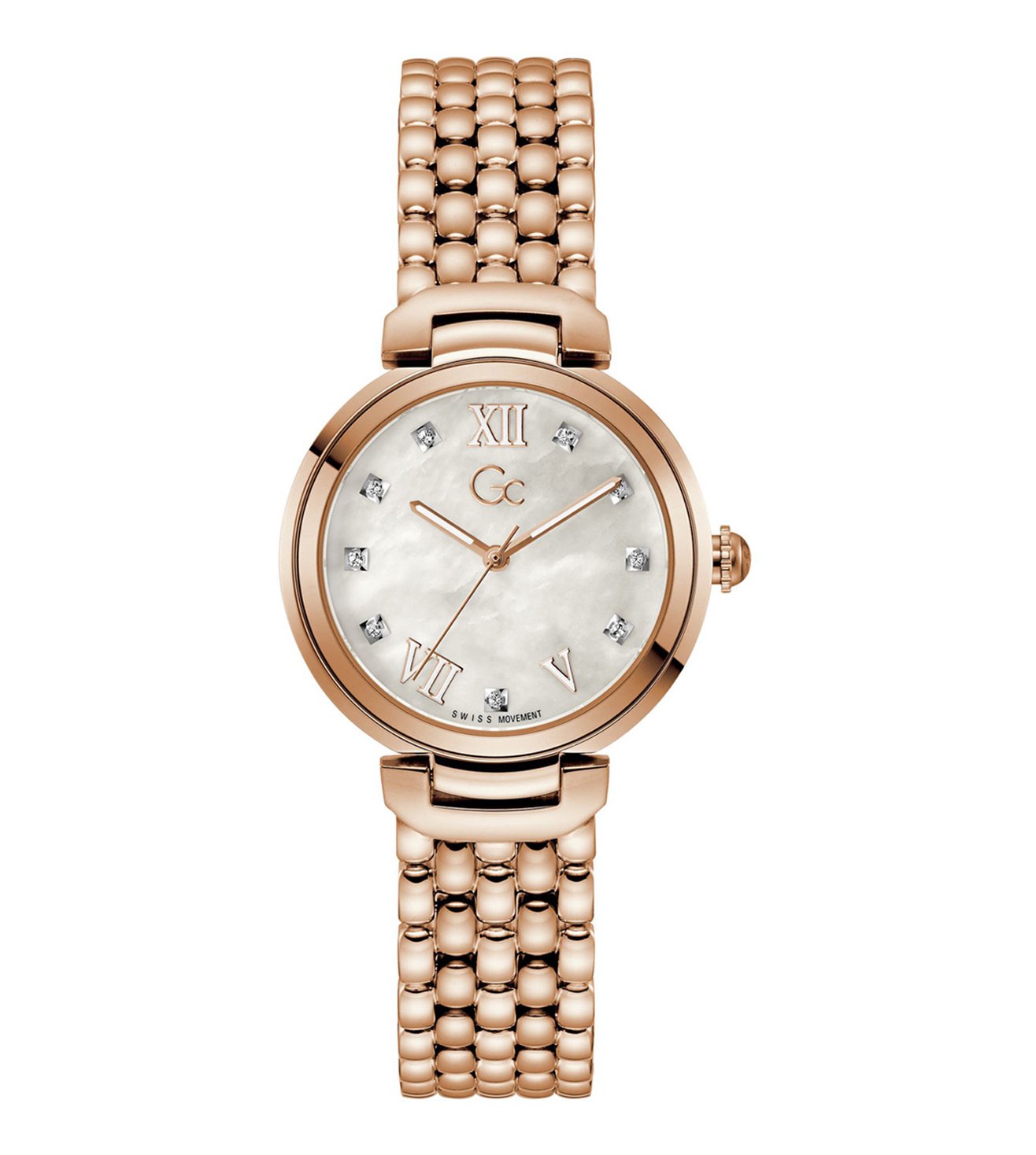 White Round Dial Analog Women's Watch - Z64004L1