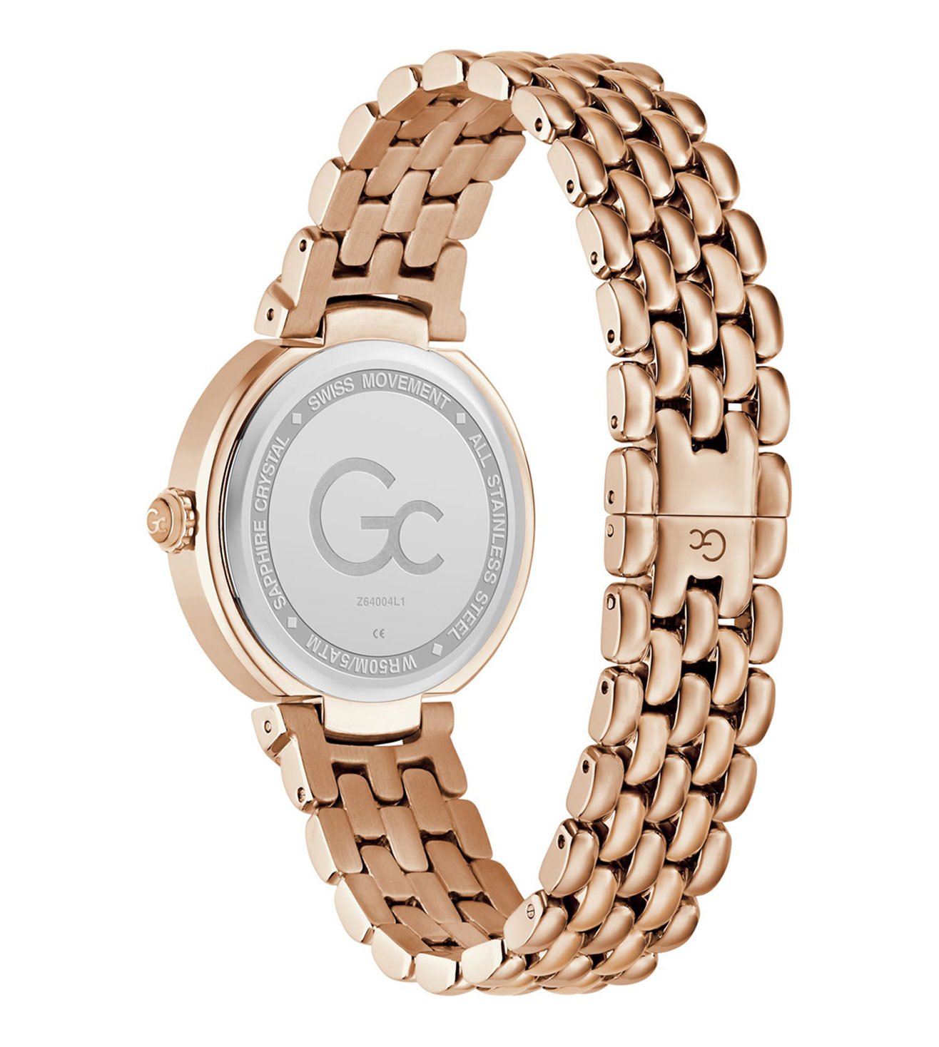White Round Dial Analog Women's Watch - Z64004L1