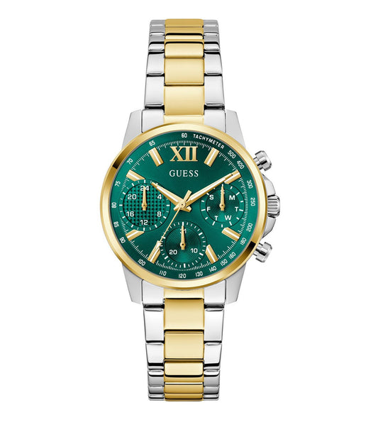 Green Round Dial Analog Women's Watch - GW0933L7