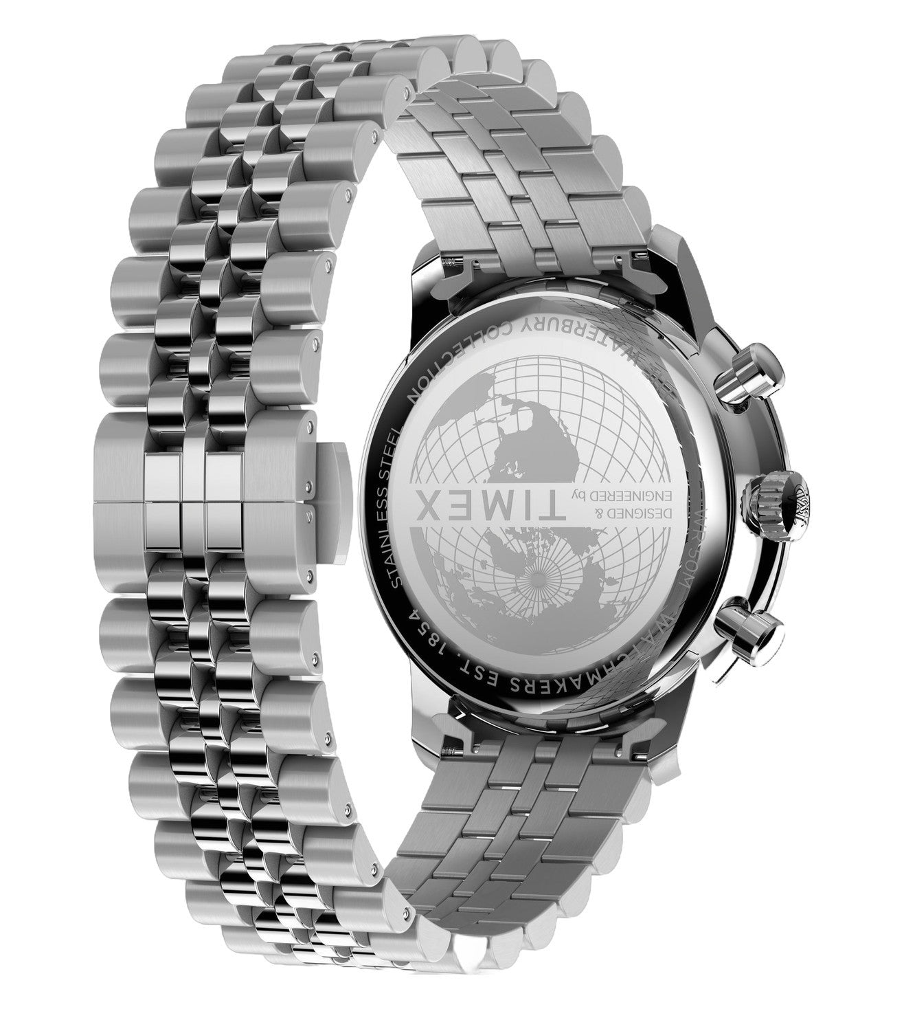 Waterbury Metropolitan Green Round Dial Analog Men Watch - TW2Y23600IK