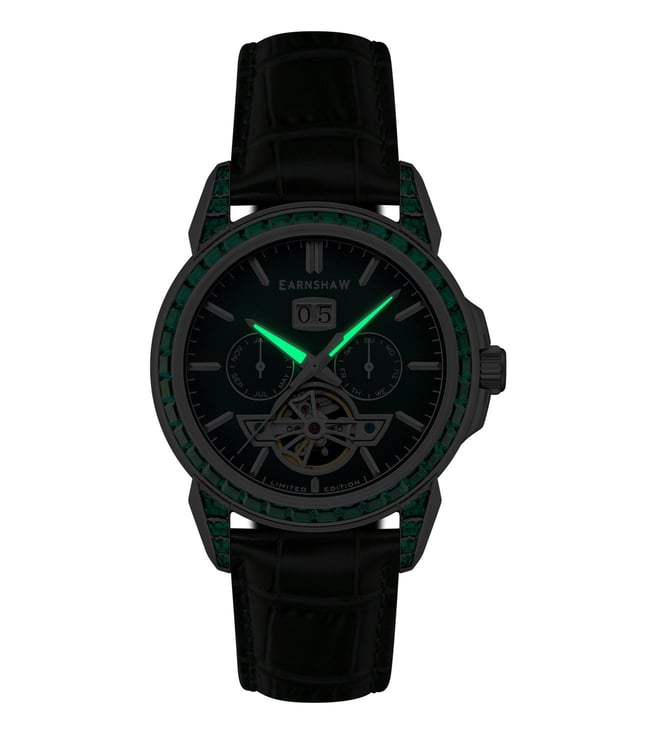 Nawab Grand Date Calendar Open Heart Automatic Multifunction Men 43 mm ES-8305-03