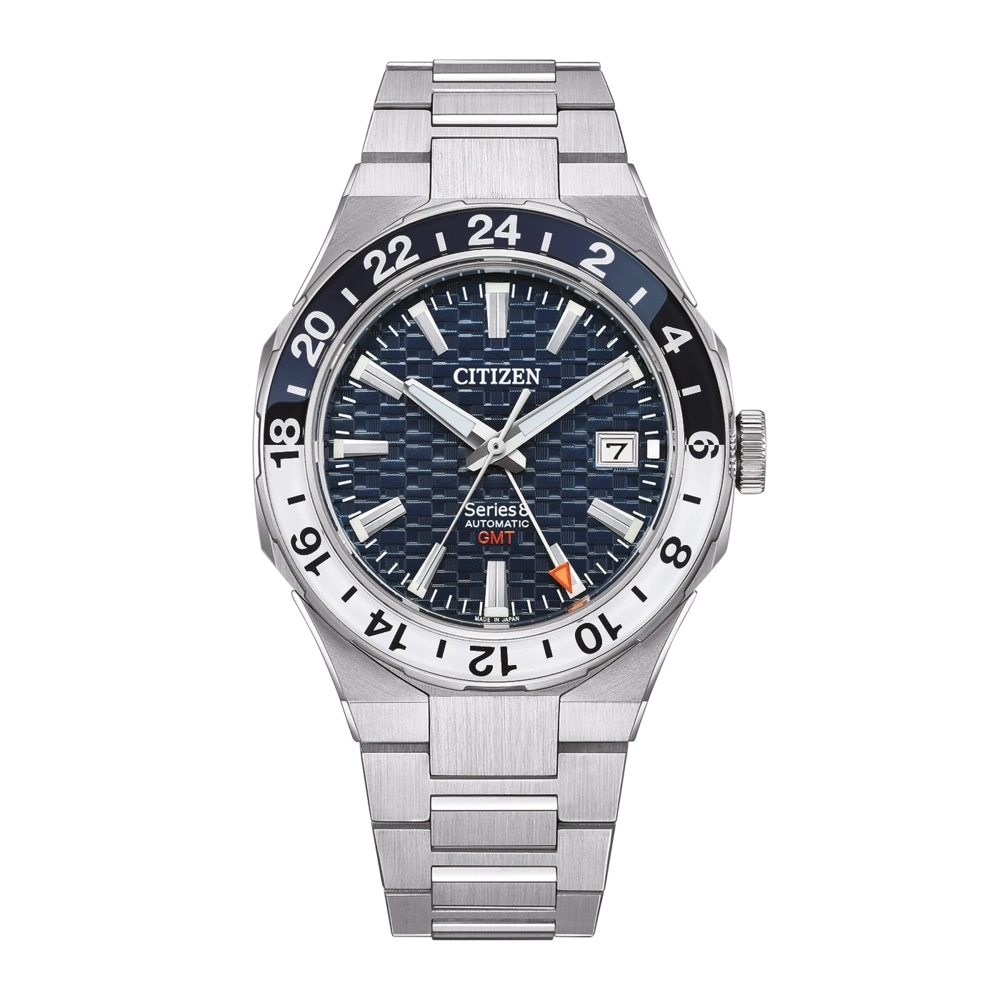 Series 8 NB6034-58L Automatic 8800 GMT Blue/White New Full Set 2025