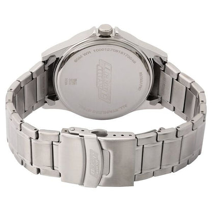 Titan Multifunction Silver Dial Silver Stainless Steel Strap Watch For Men