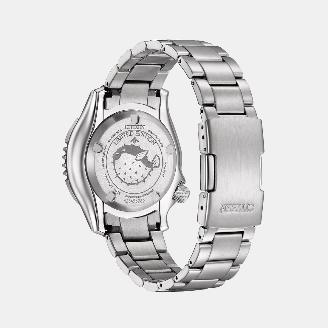 Promaster Men Automatic Blue Dial Analog Stainless Steel Watch NY0161-63L