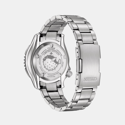 Promaster Men Automatic Blue Dial Analog Stainless Steel Watch NY0161-63L