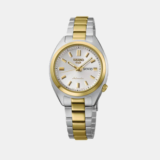 5 Sports ‘Hebitama’ SNXS Women Automatic Silver Dial Analog Steel Watch SRE024K1