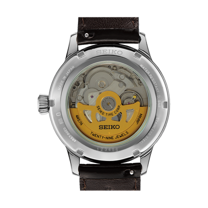 Seiko Presage Cocktail Time SSA459J1 case back view