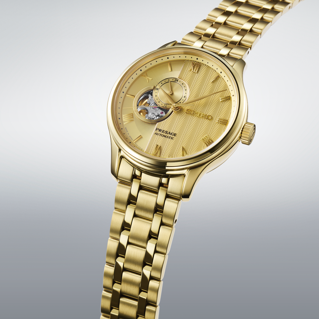 Seiko Presage SSA468J1 side view