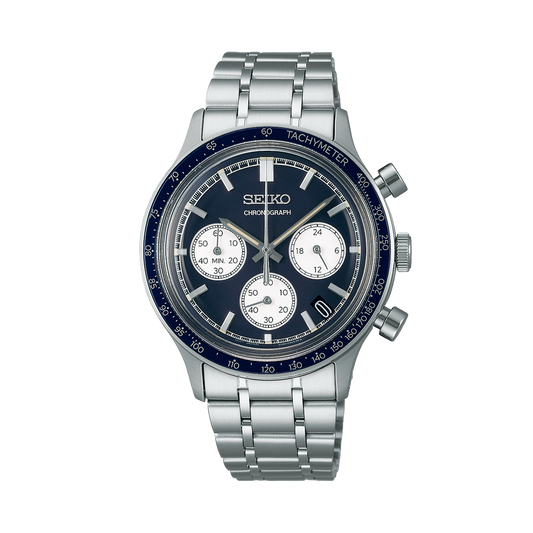Men’s Chronograph Watch in Blue - SSB477P1