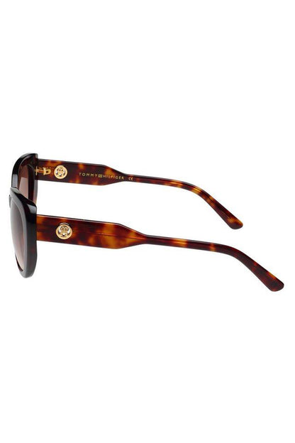 Women Full Rim Non-Polarized Oval Sunglasses - TH 2661 C1 HAVGDBR 53 S with case