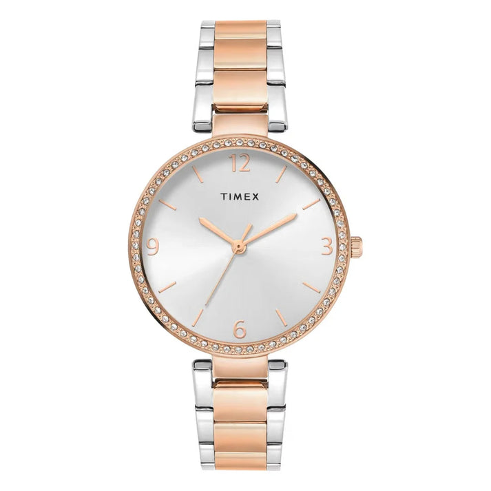 Timex Silver Dial Women's Watch - TWEL18720