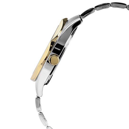 AS9U52X1 Gold + Silver Dial Watch