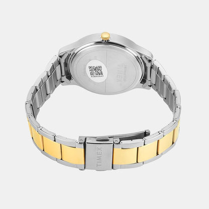 Trendline Women Quartz Green Dial Multi-Function Stainless Steel Watch TW000Q822