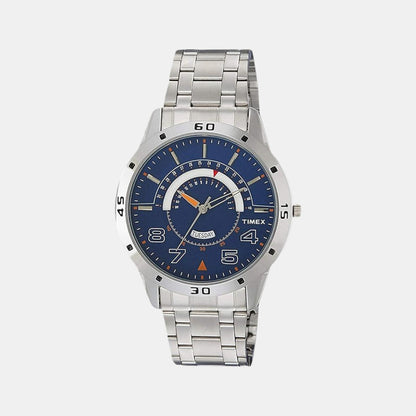 Timex Analog Blue Dial Men's Watch-TW000U907