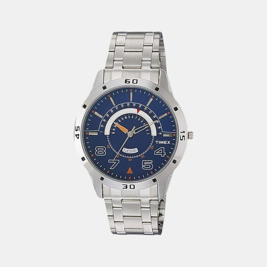 Timex Analog Blue Dial Men's Watch-TW000U907