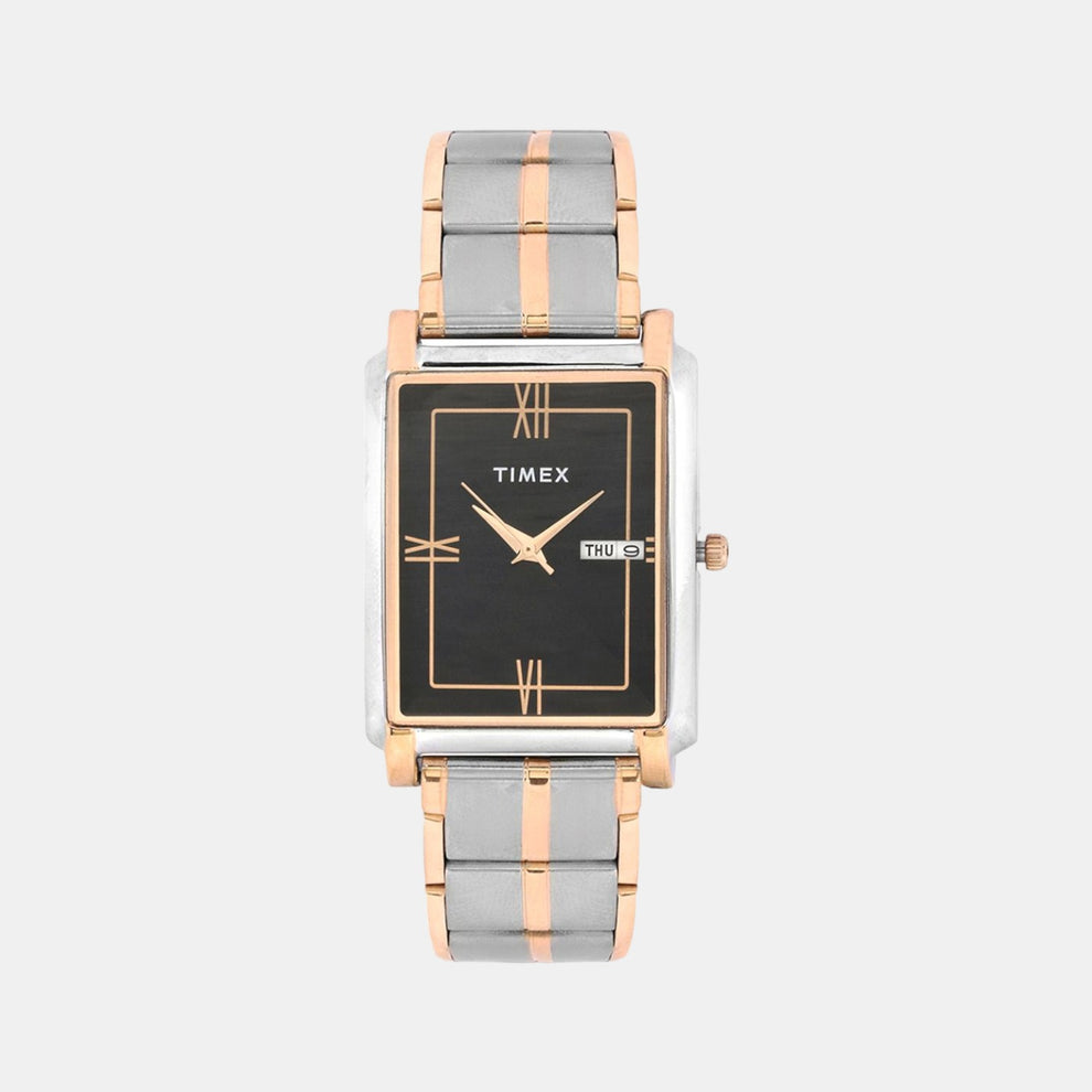 Timex TW000W912 Silver Metal Analog Watch for Men