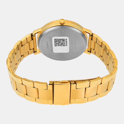 Fashion Men Quartz Green Dial Analog Stainless Steel Watch TW0TG8024