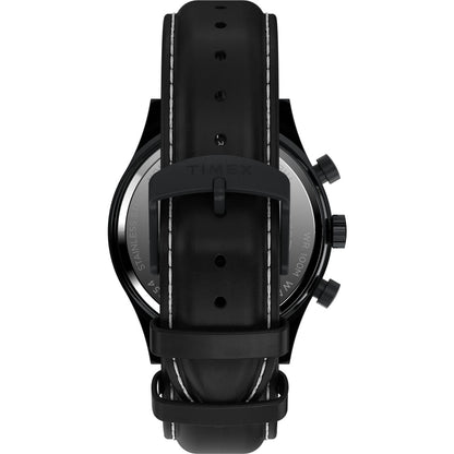 Waterbury Traditional Fly Back Chronograph 43mm Leather Strap Watch