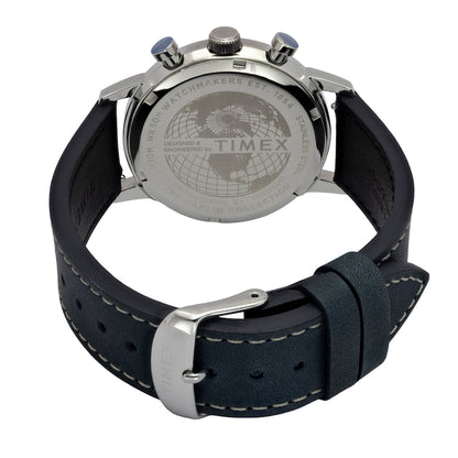 TIMEX Marlin Blue Round Dial Analog Men's Watch - TW2W99000IK
