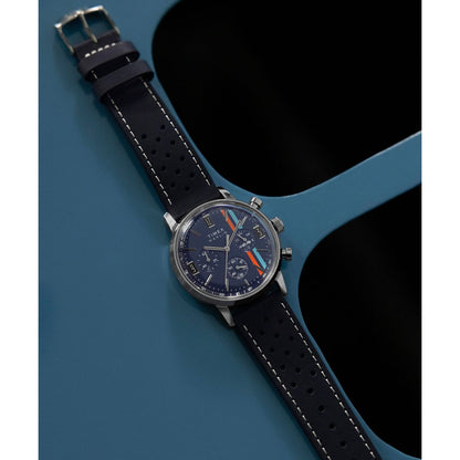 TIMEX Marlin Blue Round Dial Analog Men's Watch - TW2W99000IK