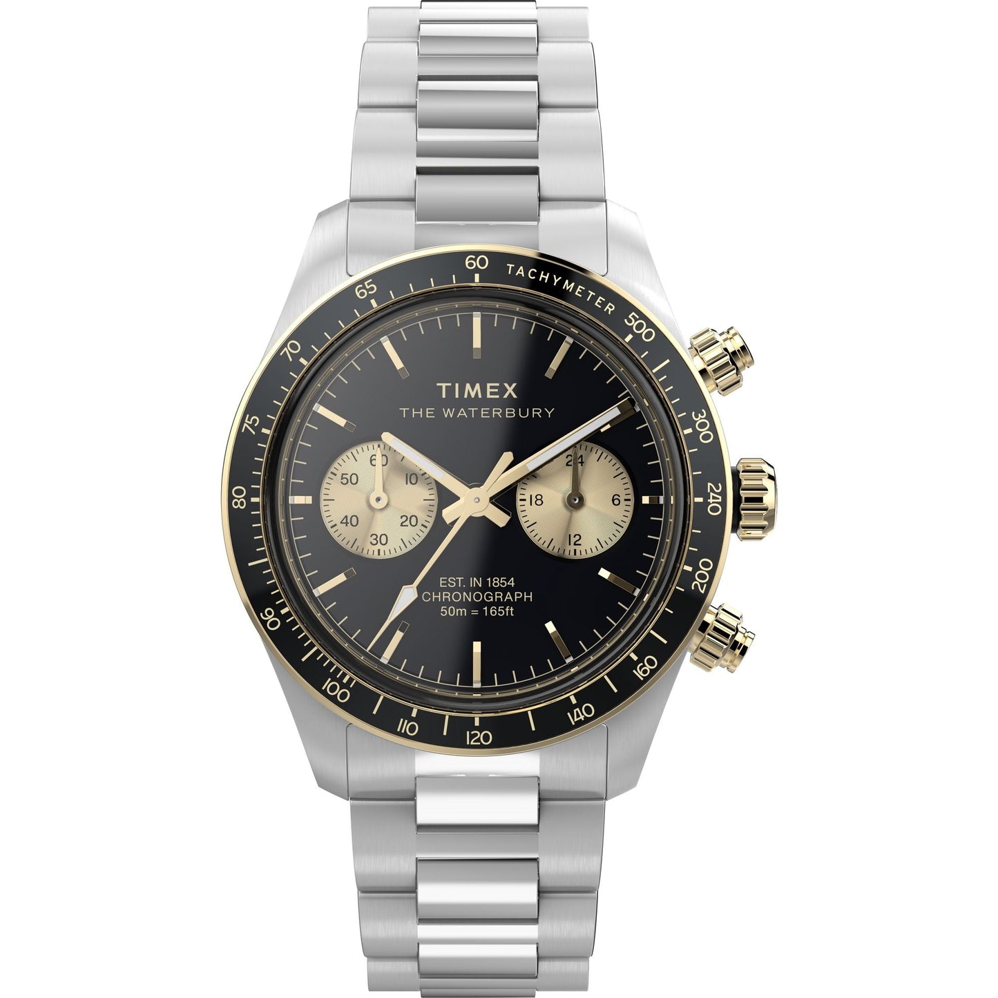 Timex Men Silver Strap Analog Watch TW2Y24000IK (M)