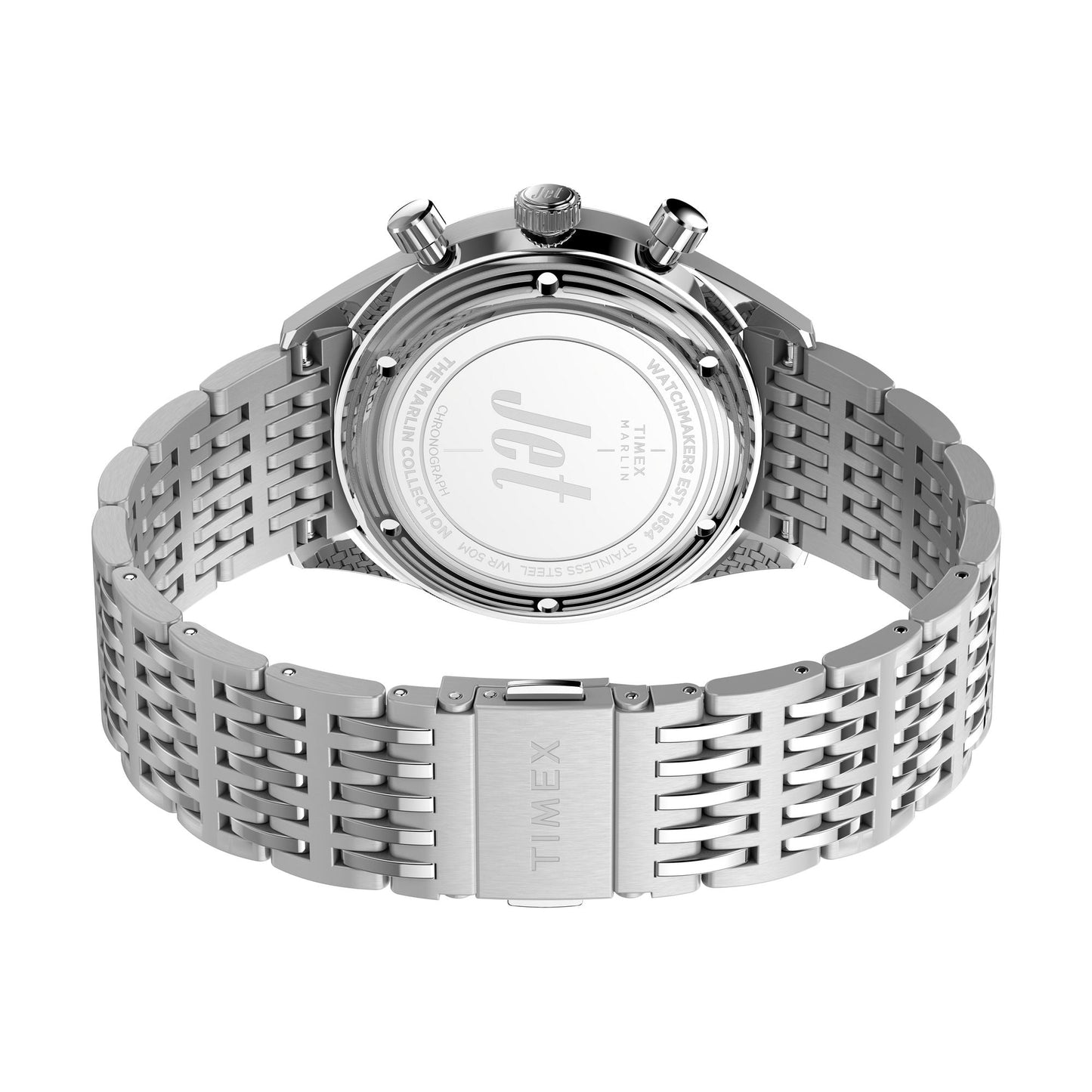 TIMEX Marlin Jet Silver Round Dial Analog Men's Watch - TW2Y24600IK