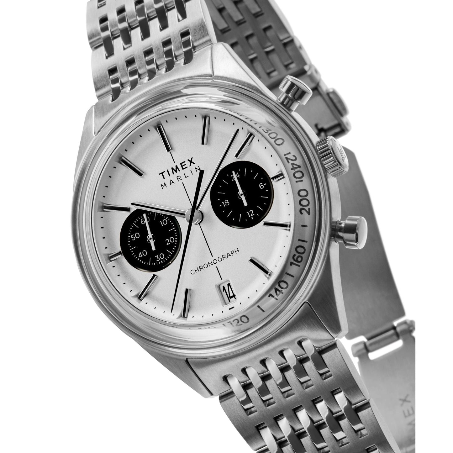 TIMEX Marlin Jet Silver Round Dial Analog Men's Watch - TW2Y24600IK