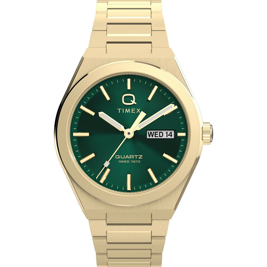 TIMEX Continental Green Round Dial Analog Men's Watch - TW2Y35100UJ