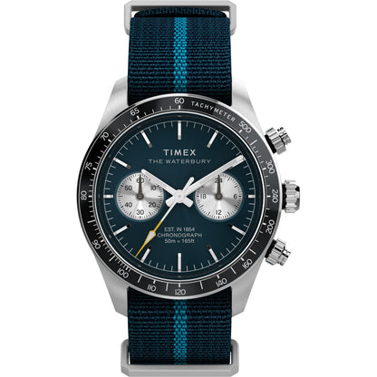 TIMEX Waterbury Heritage Blue Round Dial Analog Men's Watch - TW2Y39000UJ