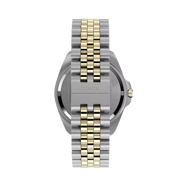 Timex Deep Water Arctic 40MM Black Dial Steel Golden Stainless Steel Strap Mens Watch TW2Y64700IK