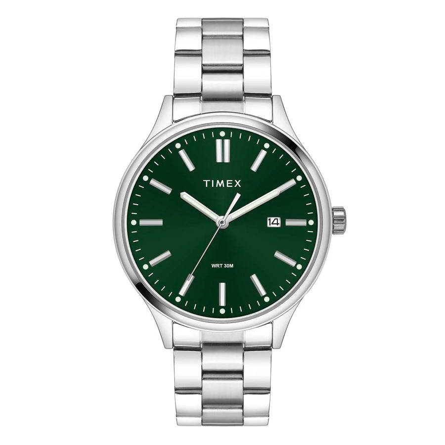 Timex Men Green Round Dial Analog Watch