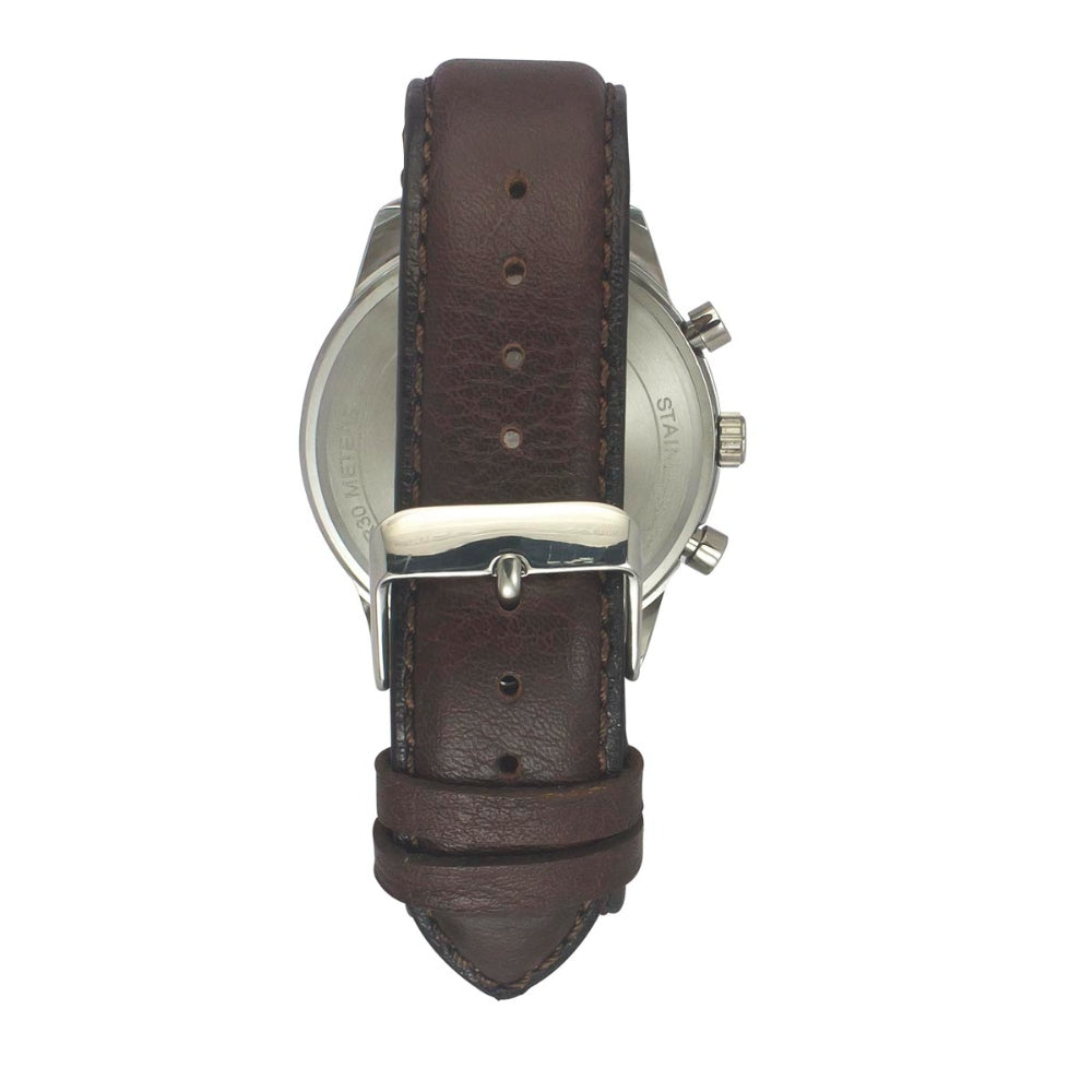 Timex Men Beige Round Dial Analog Watch