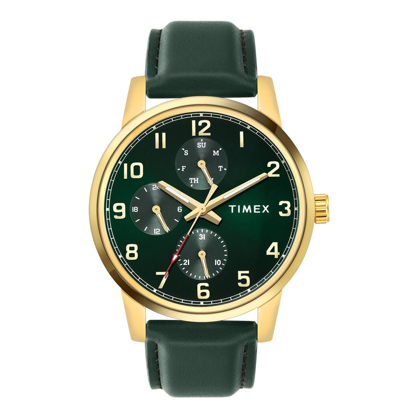 TIMEX Green Round Dial Analog Men's Watch - TWEG18907