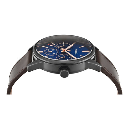 Timex Trendline Round 41mm Blue Dial Analog Men Watch - TWEG25515