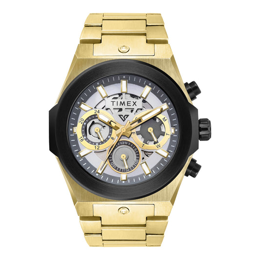 TIMEX Vector Men Silver Round Dial Analog Watch - TWEG26101