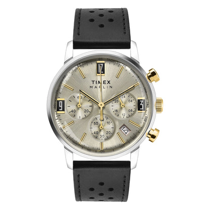 TIMEX MARLIN® Beige Round Dial Analog Men's Watch - TWEG26705