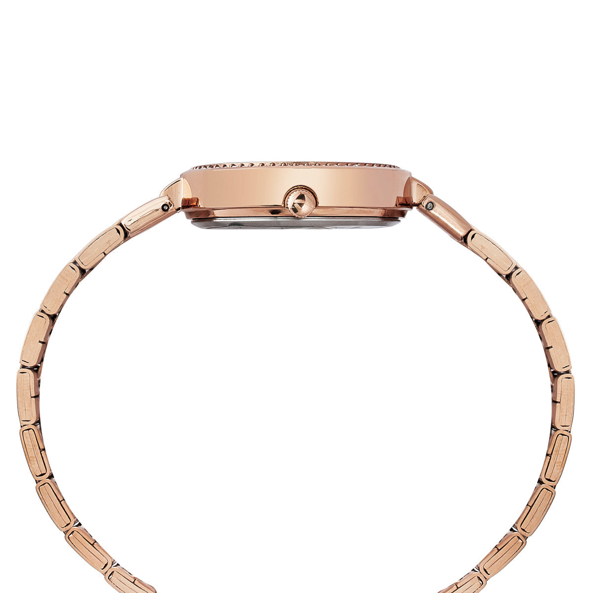 TIMEX Brown Round Dial Analog Women's Watch - TWEL18721