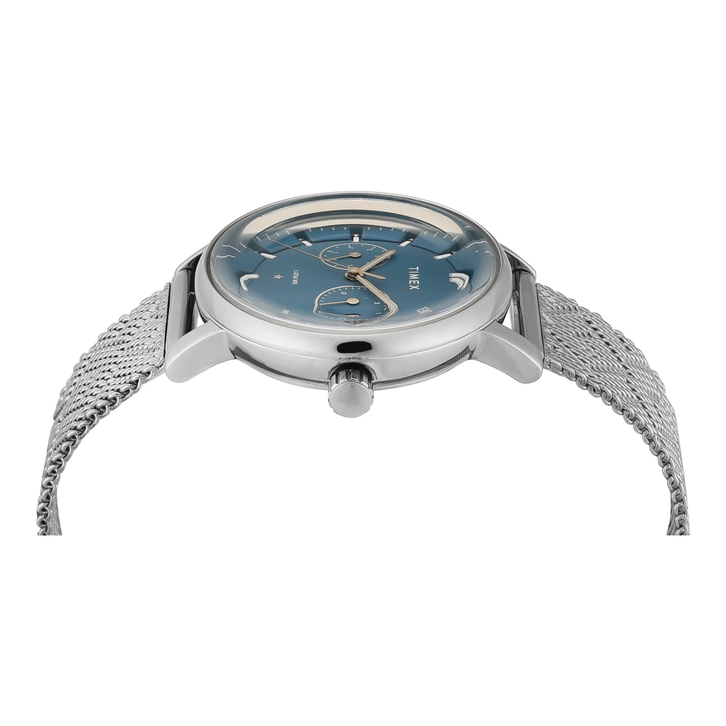 Timex Cosmic Typography Eve Blue Dial Women's Watch - TWEL20301