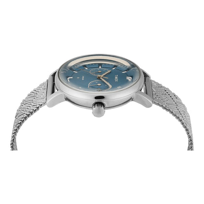 Timex Cosmic Typography Eve Blue Dial Women's Watch - TWEL20301
