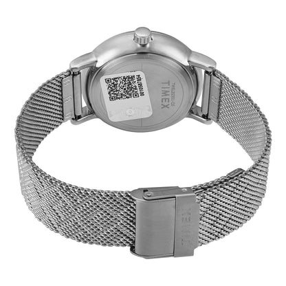 Timex Cosmic Typography Eve Blue Dial Women's Watch - TWEL20301