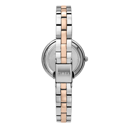 TIMEX Fria White Round Dial Analog Women's Watch - TWEL24102