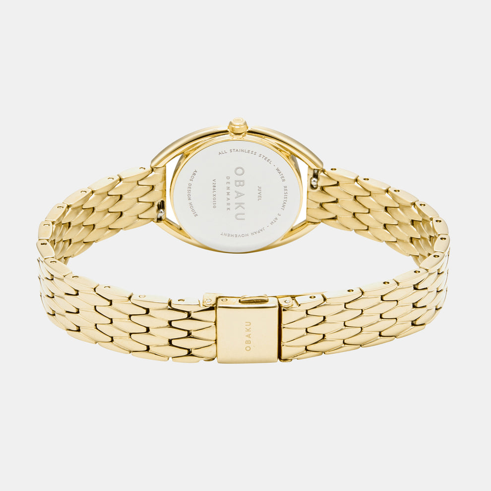 Juvel Cider Women Quartz Silver Dial Analog Stainless Steel Watch V286LXGISG