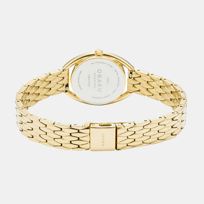 Juvel Cider Women Quartz Silver Dial Analog Stainless Steel Watch V286LXGISG