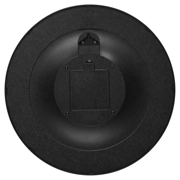 Titan Earth Flare Wall Clock - Black Marble Texture