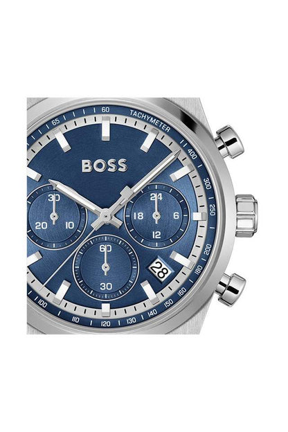 Candor Chrono Quartz Fashion Chrono Blue Round Dial Men's Watch - 1514250