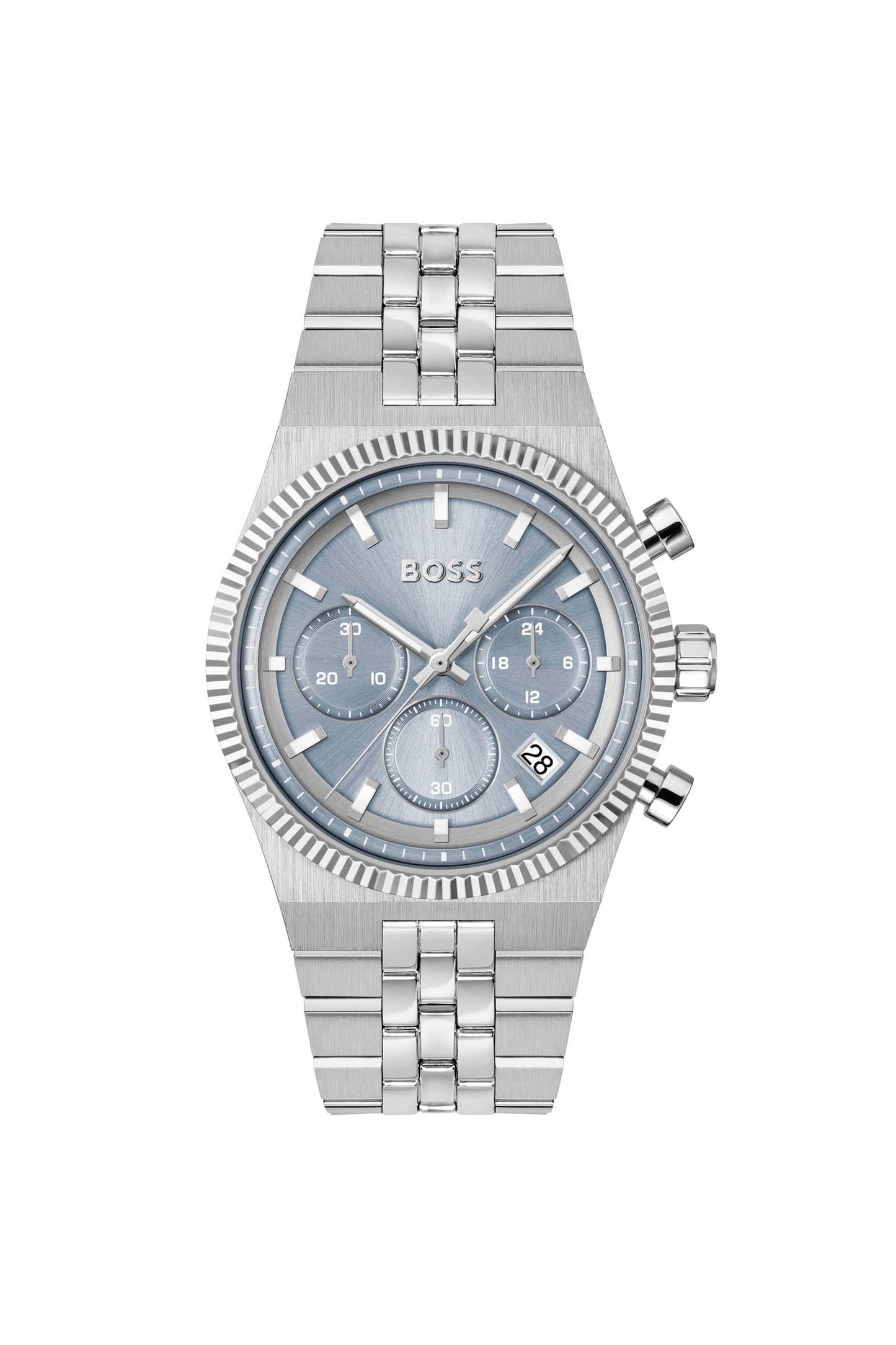 Candor Prime Blue Dial Stainless Steel Analogue Watch For Men - 1514306