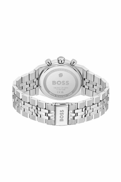 Candor Prime Blue Dial Stainless Steel Analogue Watch For Men - 1514306