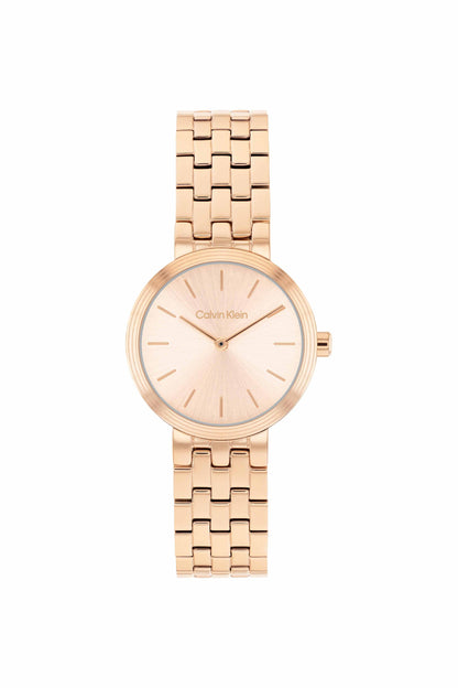 Forme Women Quartz Gold Dial Analog Stainless Steel Watch 25100185